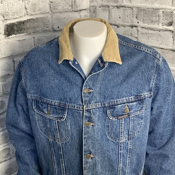 Vintage Denver Haynes Sherpa Lined Jean Jacket - Picture 2 of 14